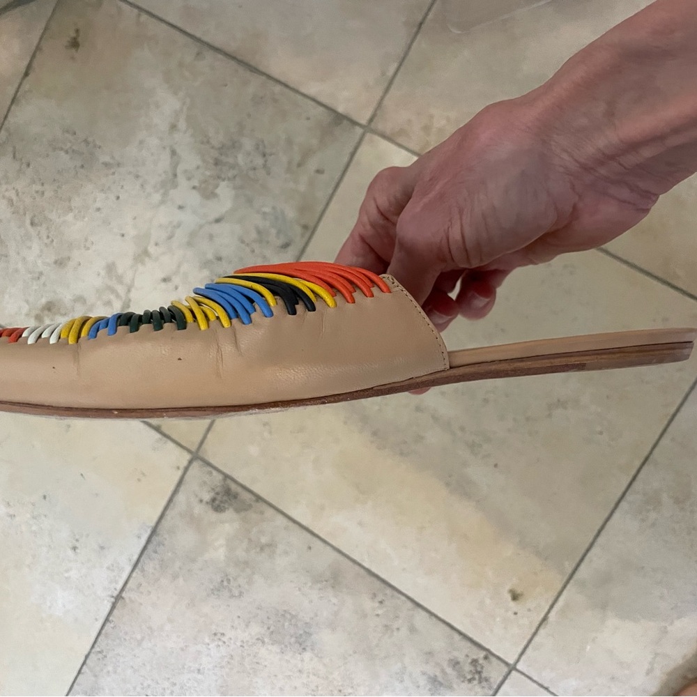 Tory Burch Siena multi- color mule sandals - Picture 7 of 10